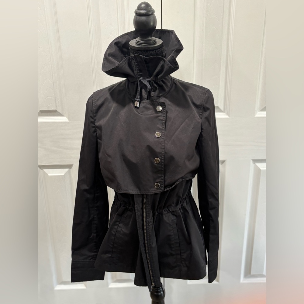 ARMANI EXCHANGE Black Utility Jacket for Women SIZE S/P
